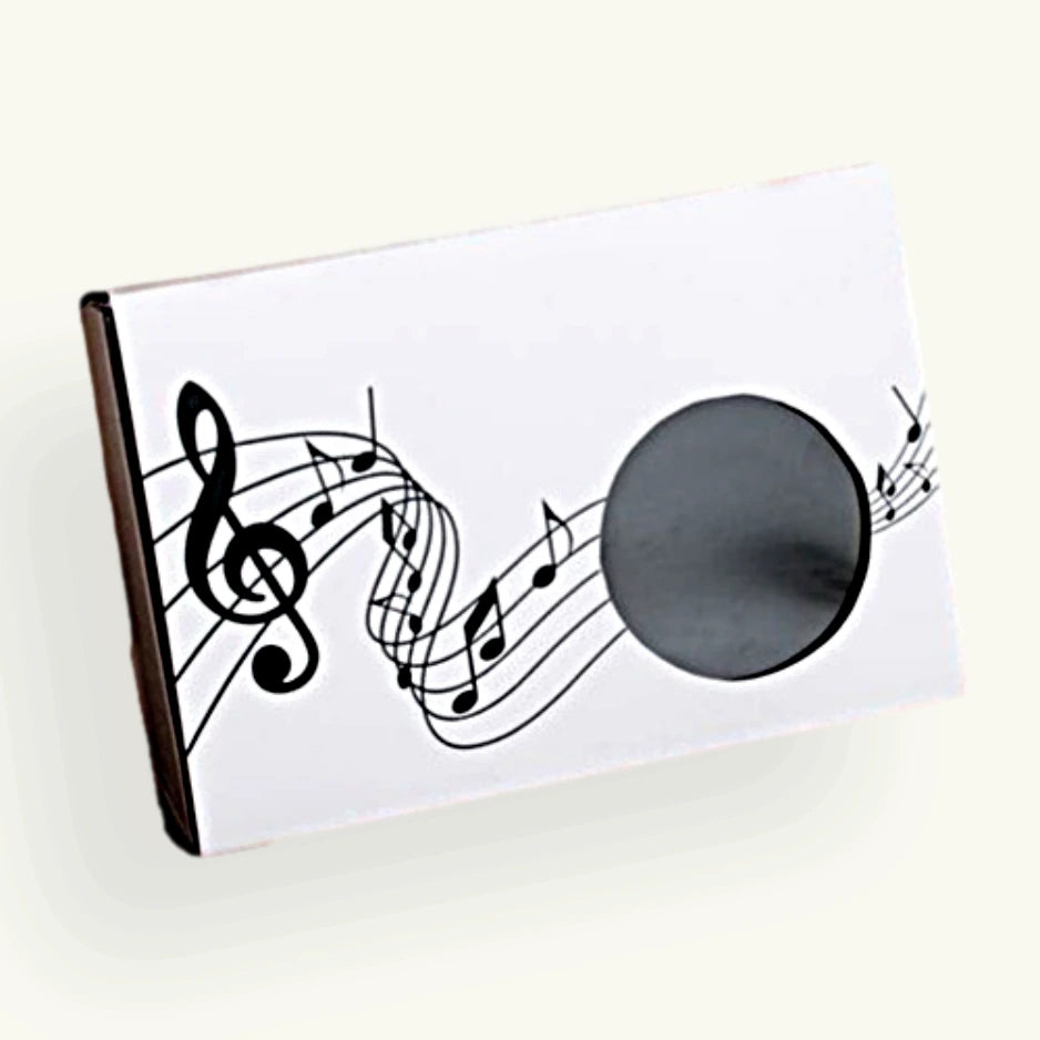 boite dragées musique noir et blanc clé mariage anniversaire communion