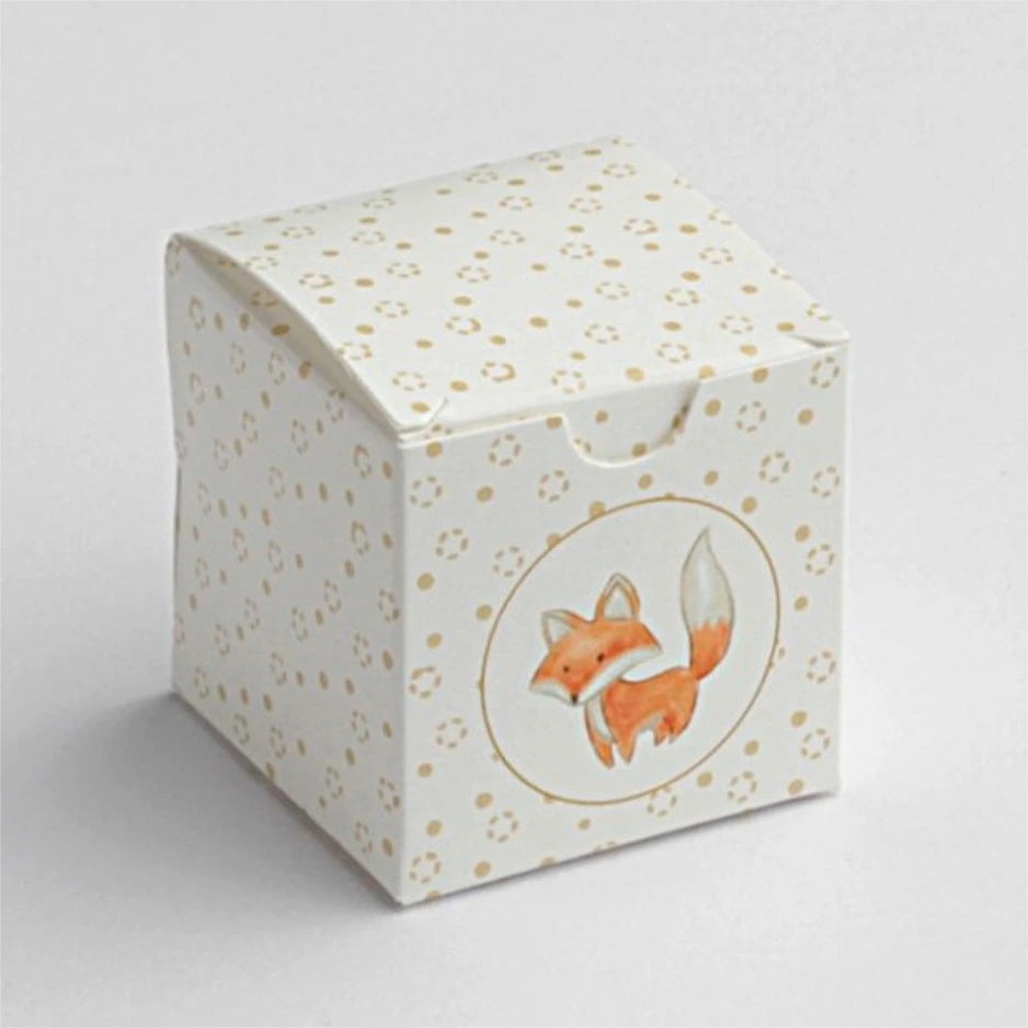 boite dragées renard naissance baby shower bapteme