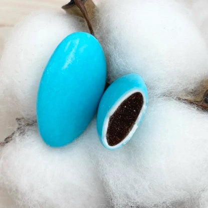 Mixte Dragées chocolat Turquoise et Marron 70% cacao 500g