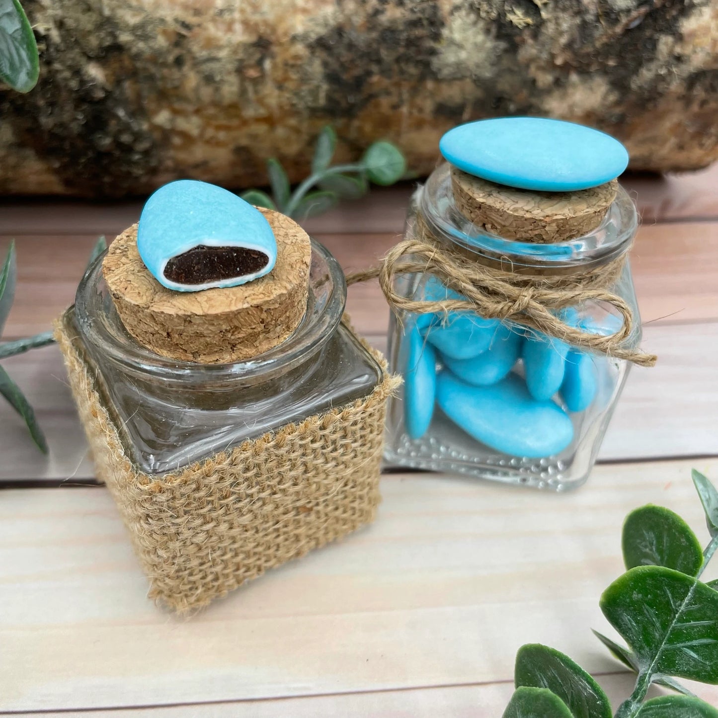 dragees chocolat bleu turquoise mariage reynaud