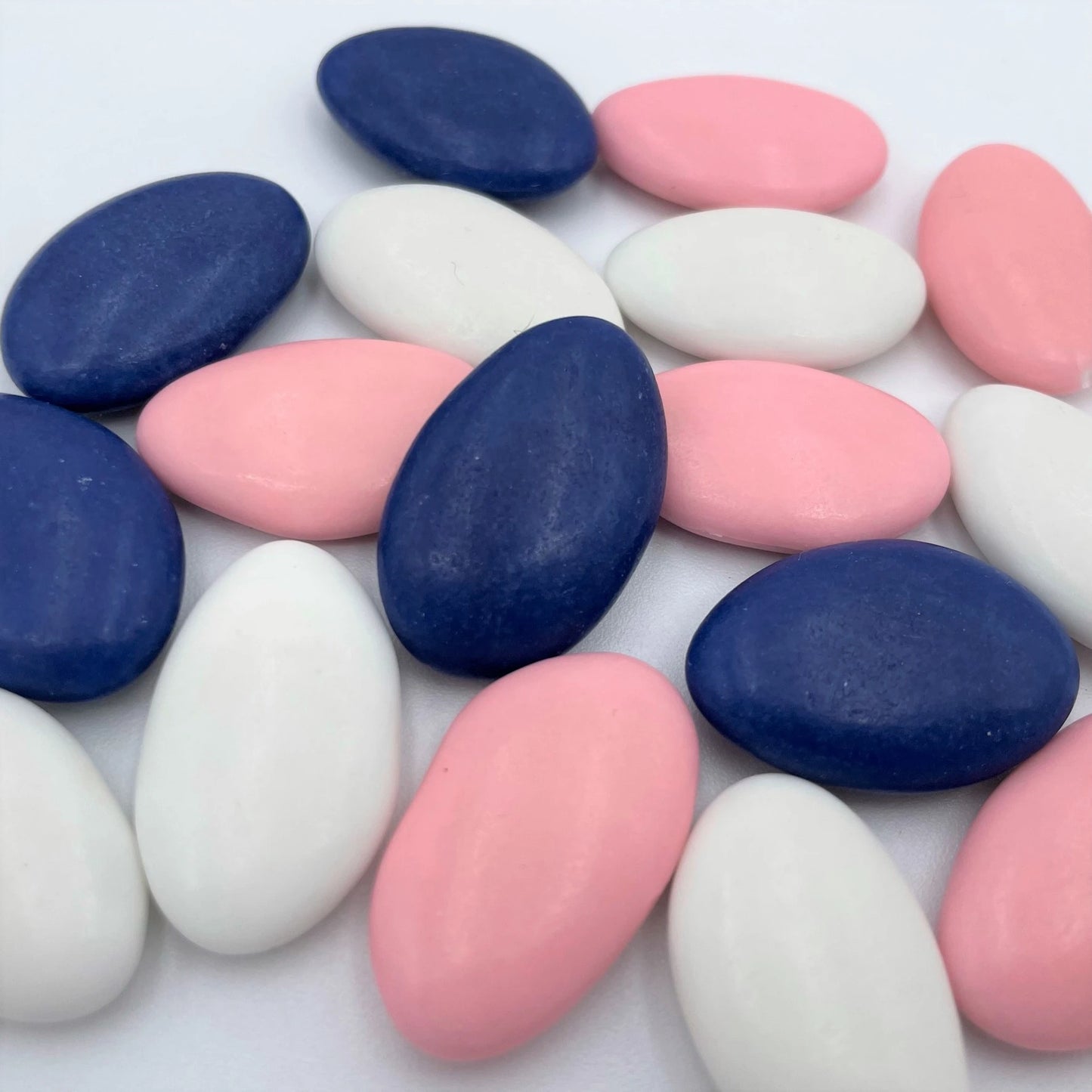 dragées chocolat marine rose blanc mariage