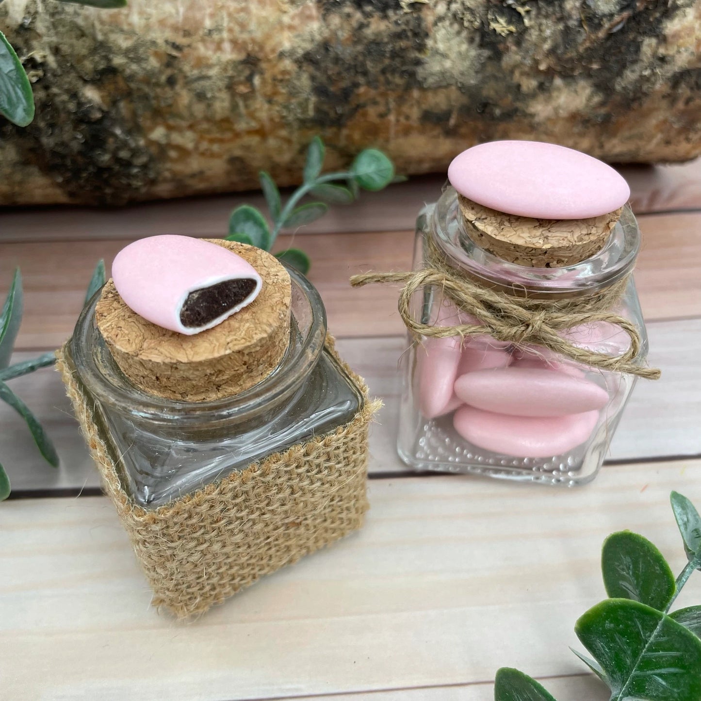 dragees chocolat rose communion reynaud