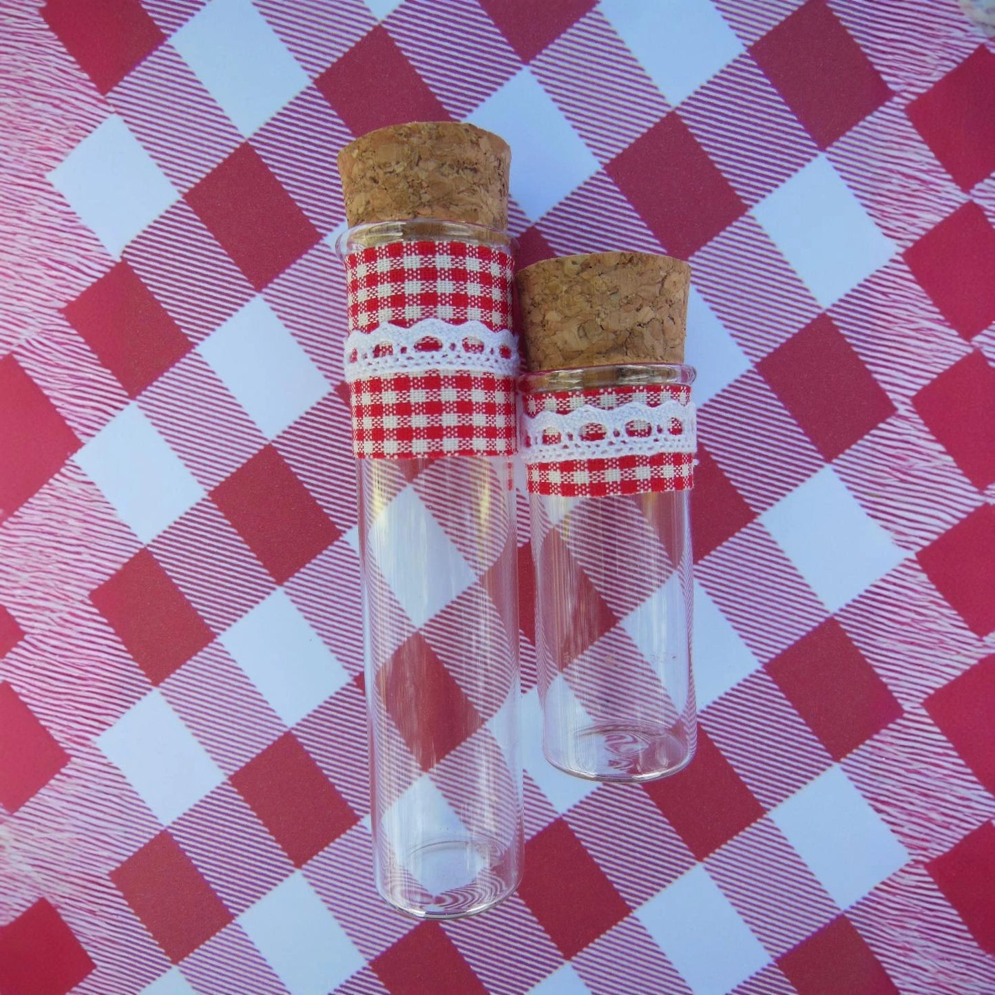 éprouvette tube dragées verre vichy bapteme mariage communion guinguette champêtre