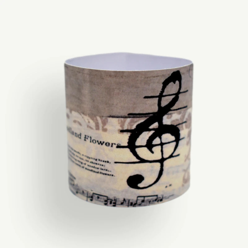 rond de serviette musique partition mariage communion anniversaire musique vintage