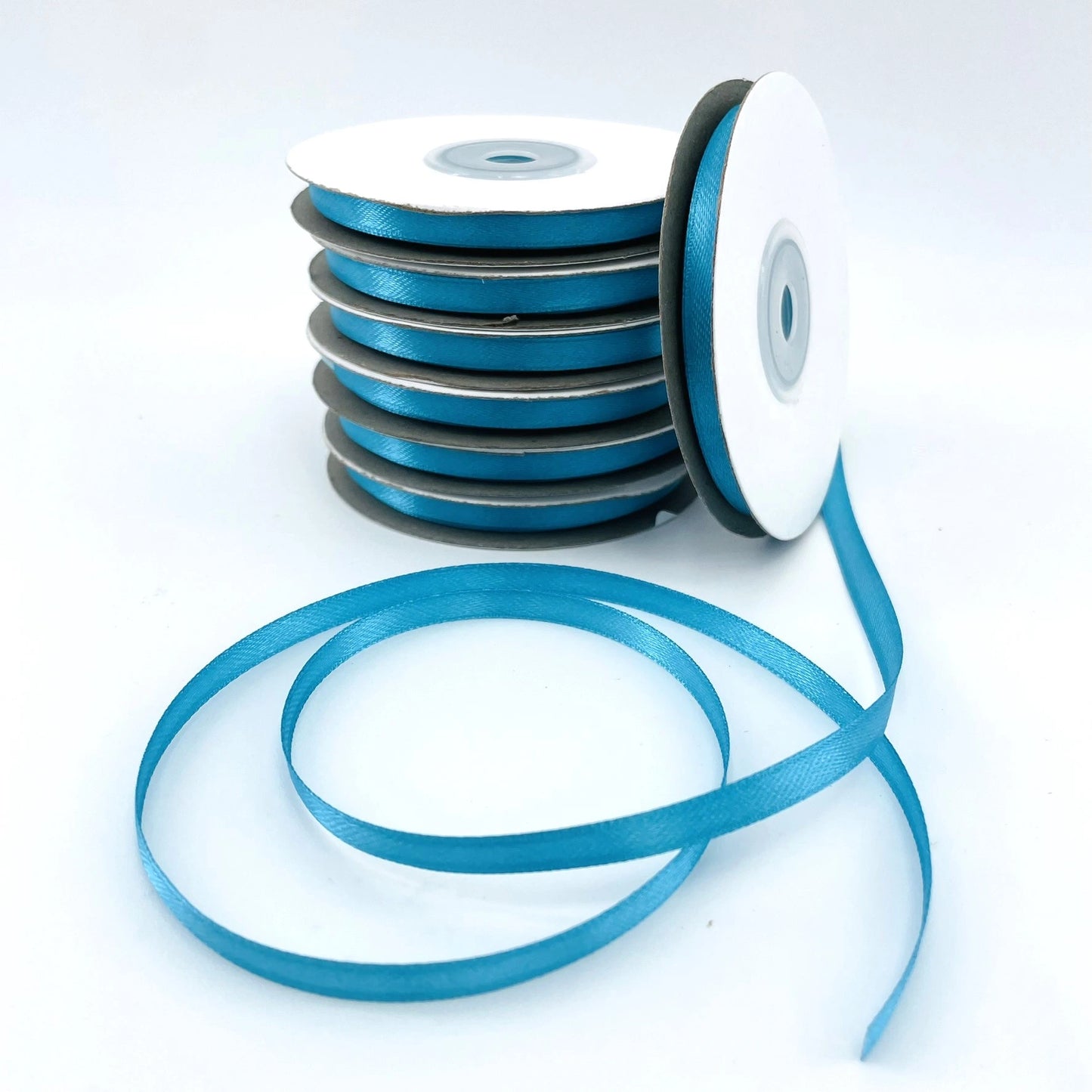 ruban satin bleu turquoise mariage