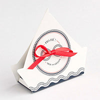 ballotin dragees bateau mer marin