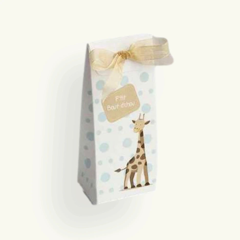 boite dragées girafe bapteme naissance baby shower