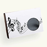 boite dragées musique noir et blanc clé mariage anniversaire communion